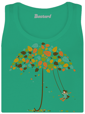 Radost z podzimu dámské tílko klasické Mint Mal