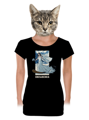 dámské tričko s lemem