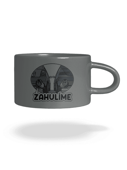 Zahulíme hrnek makronka Grey Macaron