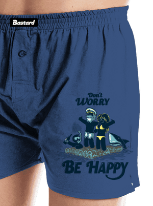 Don't worry pánské trenky Blue