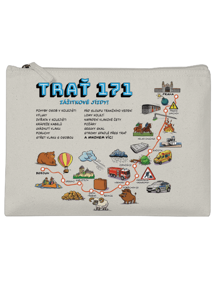 Trať 171 taštička Stracciatella