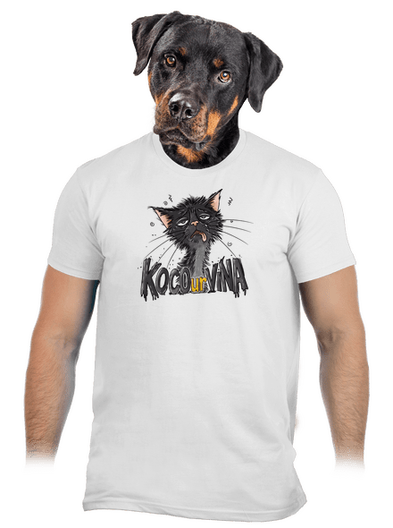 Kocourvina pánské tričko White