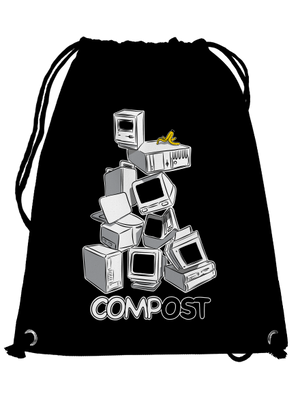 Compost vak Black