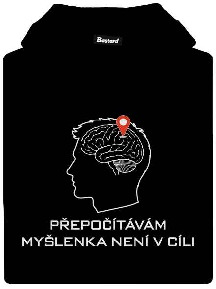 Přepočítávám pánská mikina klokanka Black