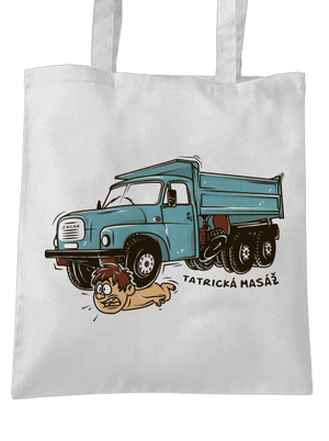 Tatrická masáž taška White