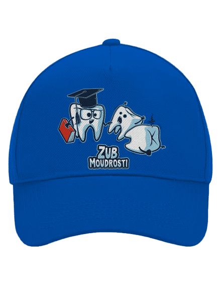 Zub moudrosti kšiltovka baseballka Bright Royal