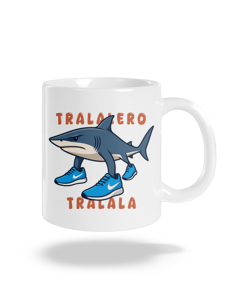 Tralalero Tralala – Italian Brainrot klasický hrnek White