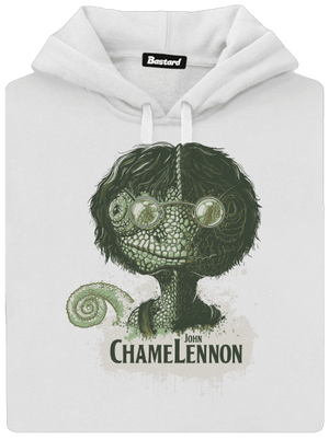 ChameLennon dámská mikina klokanka White