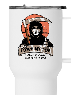 I love my job termohrnek White