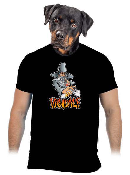 Vandalf pánské tričko Black