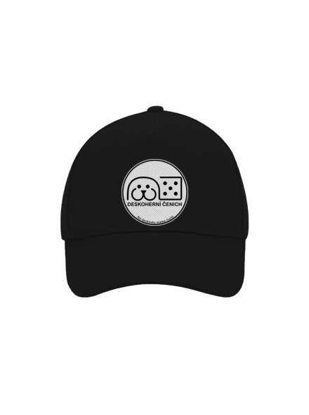 Deskoherní čenich kšiltovka baseballka Black
