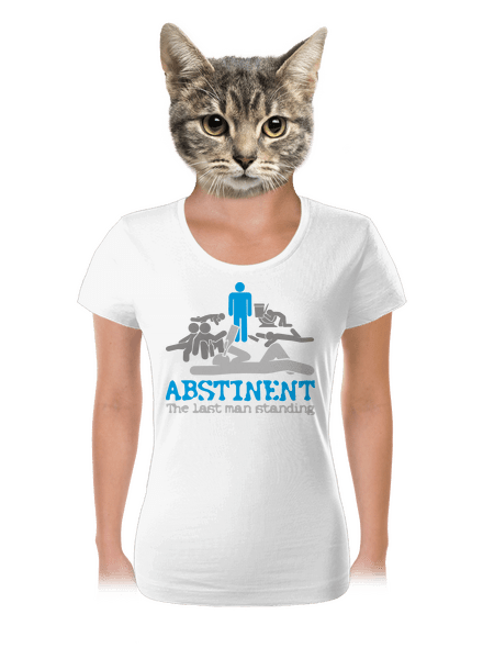 Abstinent dámské tričko White