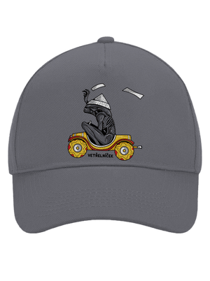 Vetřelníček kšiltovka baseballka Graphite grey