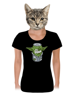Mr. Soda dámské tričko Black