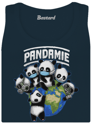 Pandamie dámské tílko klasické Navy