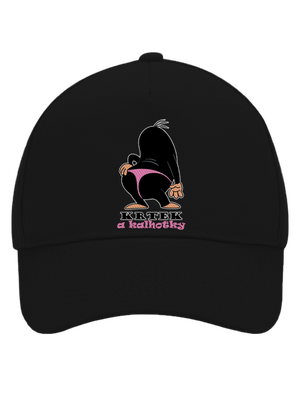 Krtek a kalhotky kšiltovka baseballka Black