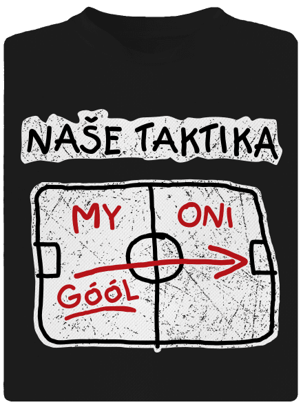Naše taktika dětské sportovní tričko Black