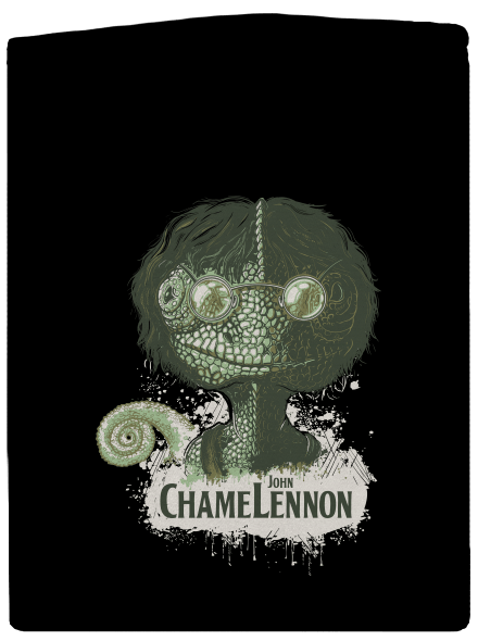 ChameLennon dámská mikina na zip Black