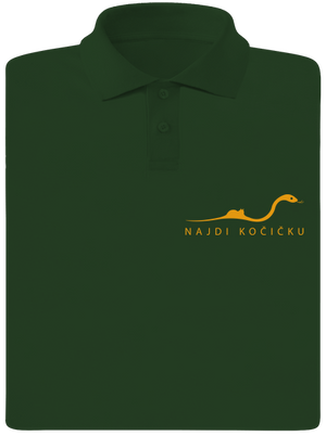 Najdi kočičku pánská polokošile Bottle Green Mal