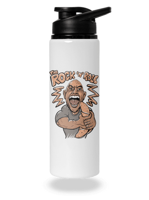 Rock and roll lahev na vodu White