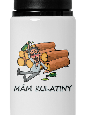 Mám kulatiny lahev na vodu White