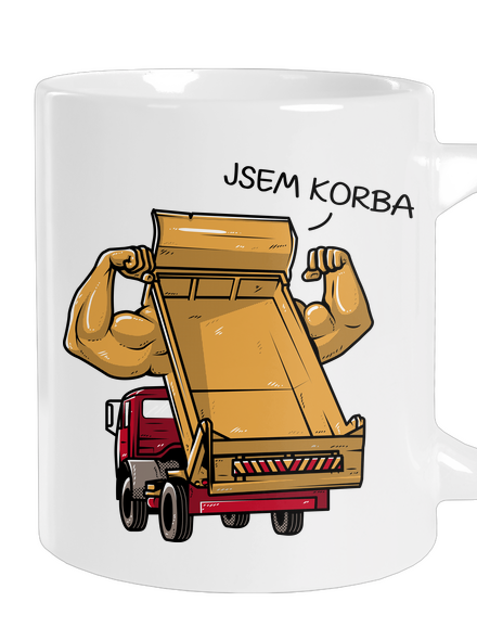 Korba velký hrnek White