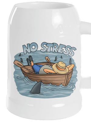 No stress půllitr White