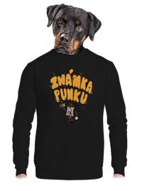 unisex mikina bez kapuce