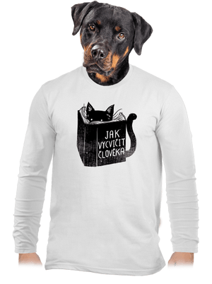 Povinná četba pánské dlouhý rukáv White