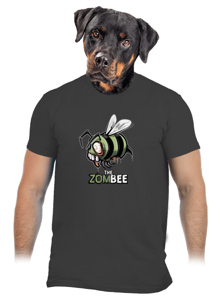 ZomBee pánské tričko Dark Grey