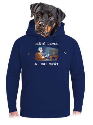 Ještě level unisex mikina premium Navy
