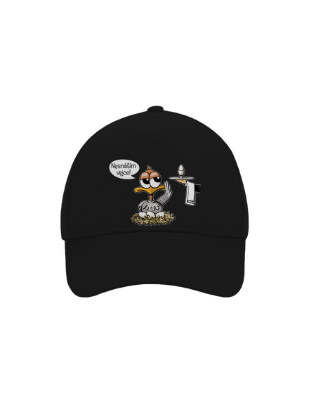 Nesnáším vejce kšiltovka baseballka Black