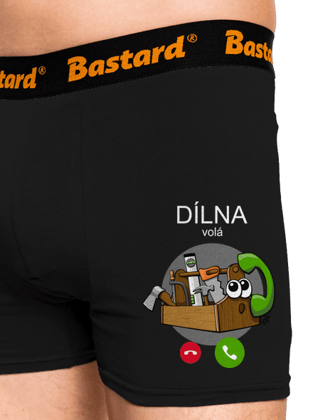 Dílna volá boxerky Black