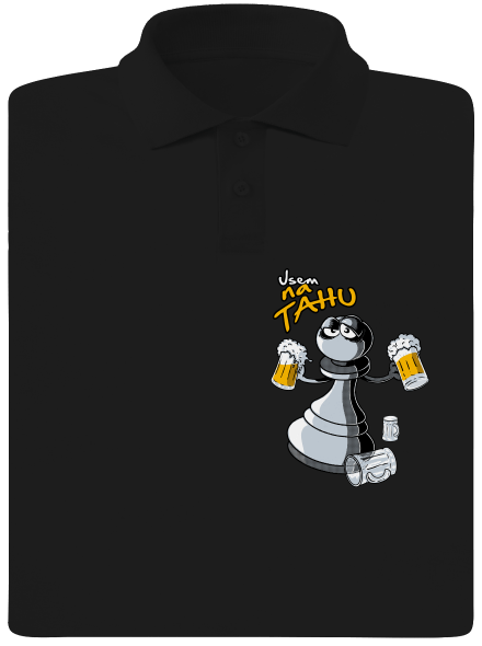 Na tahu pánská polokošile Black