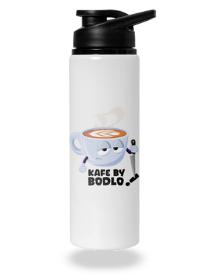 Kafe by bodlo lahev na vodu White