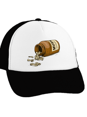 Music Pills kšiltovka truckerka Black cap