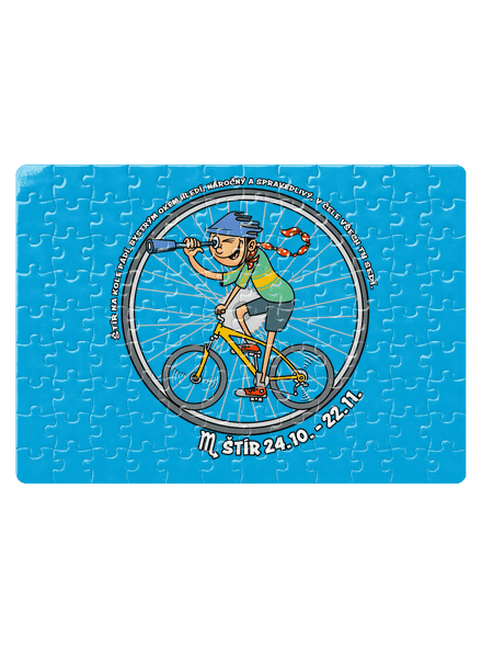 Cyklistický horoskop: Štír puzzle White