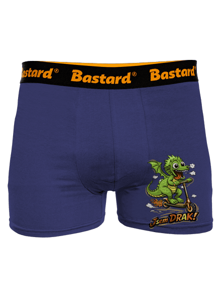 Jsem drak boxerky Blue Navy