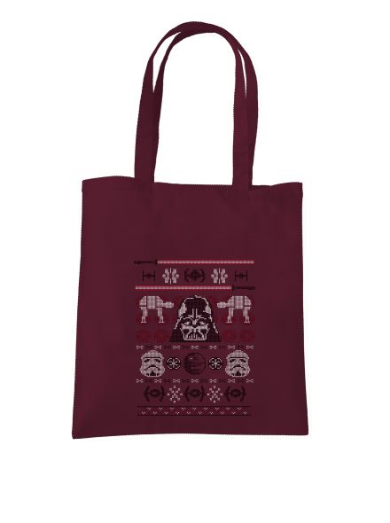 Vader na svetru taška Burgundy