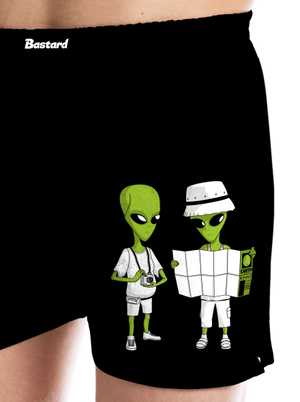 Mimozemšťané pánské trenky Black