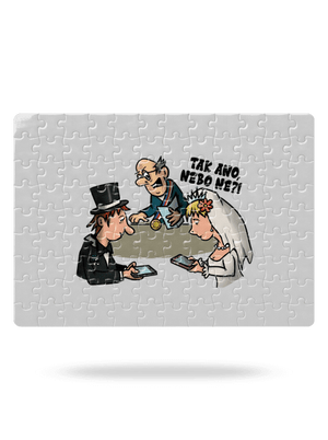 Svatební obřad puzzle White