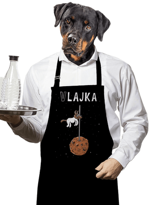 Vlajka zástěra Black