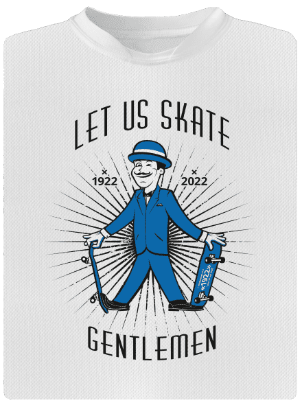 Let us skate dětské sportovní tričko White