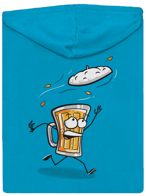 Čepice dámská mikina na zip Blue Atol