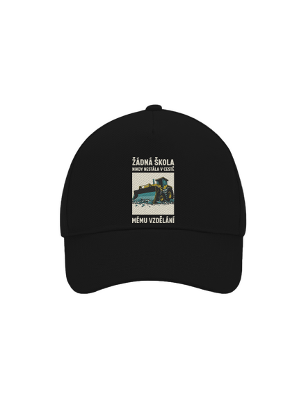Žádná škola kšiltovka baseballka Black