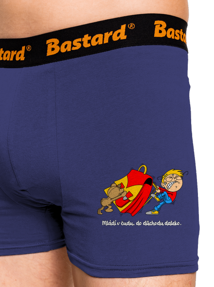 Školák boxerky Blue Navy