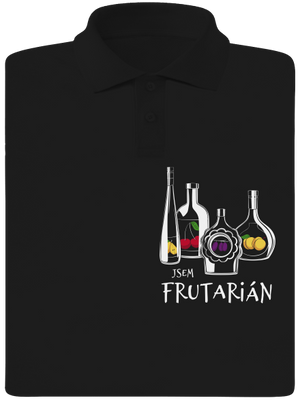 Frutarián pánská polokošile Black
