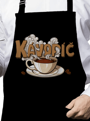 Kávopíč zástěra Black