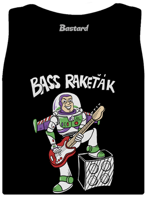 Bass Rakeťák dámské tílko klasické Black