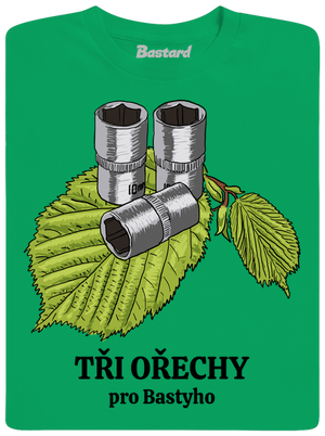 Tři ořechy pro... pánské tričko Kelly Green